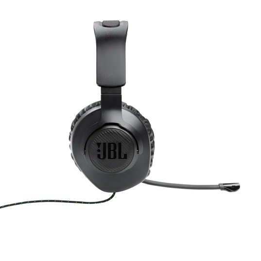 JBL Quantum 100X Console - Black - Wired over-ear gaming headset with a detachable mic - Right